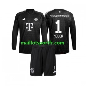 Maillot de Foot FC Bayern Munich Manuel Neuer 1 Gardien Enfant Domicile 2023/24 ML